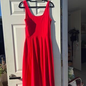 Alfani Vibrant Red Midi Dress